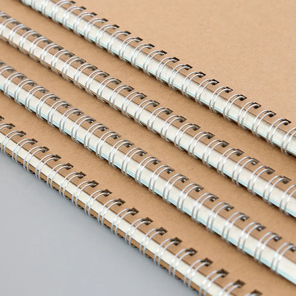 A4/A5/A6 Coil Notebook Lined Dots Blank Grid Paper Journal Book For School Office Supplies Stationery