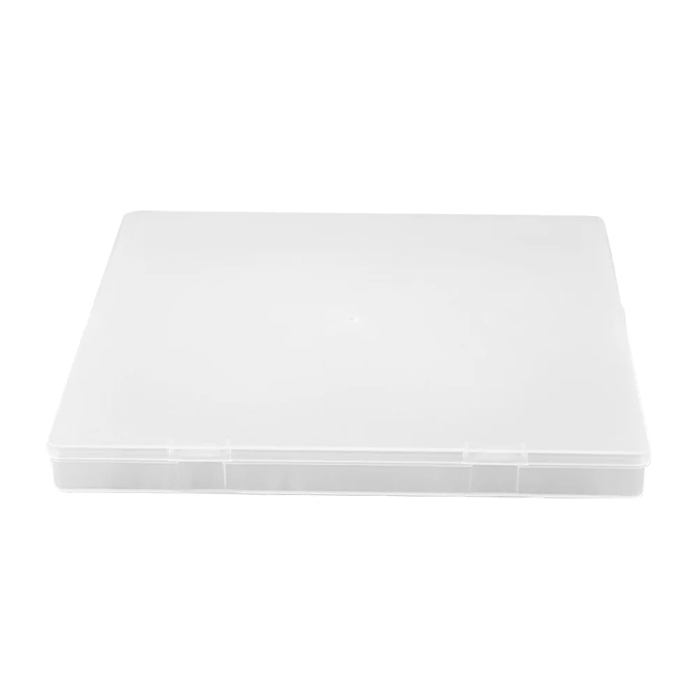 

Stationery Storage Box Gel Pens Come Writing Case Hard Shell Pencil Plastic Multiple Slots Small Boxes Empty Cases Travel