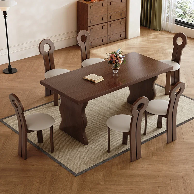 

dining table furniture modern wood slab dining table wooden dining table set 6 seater