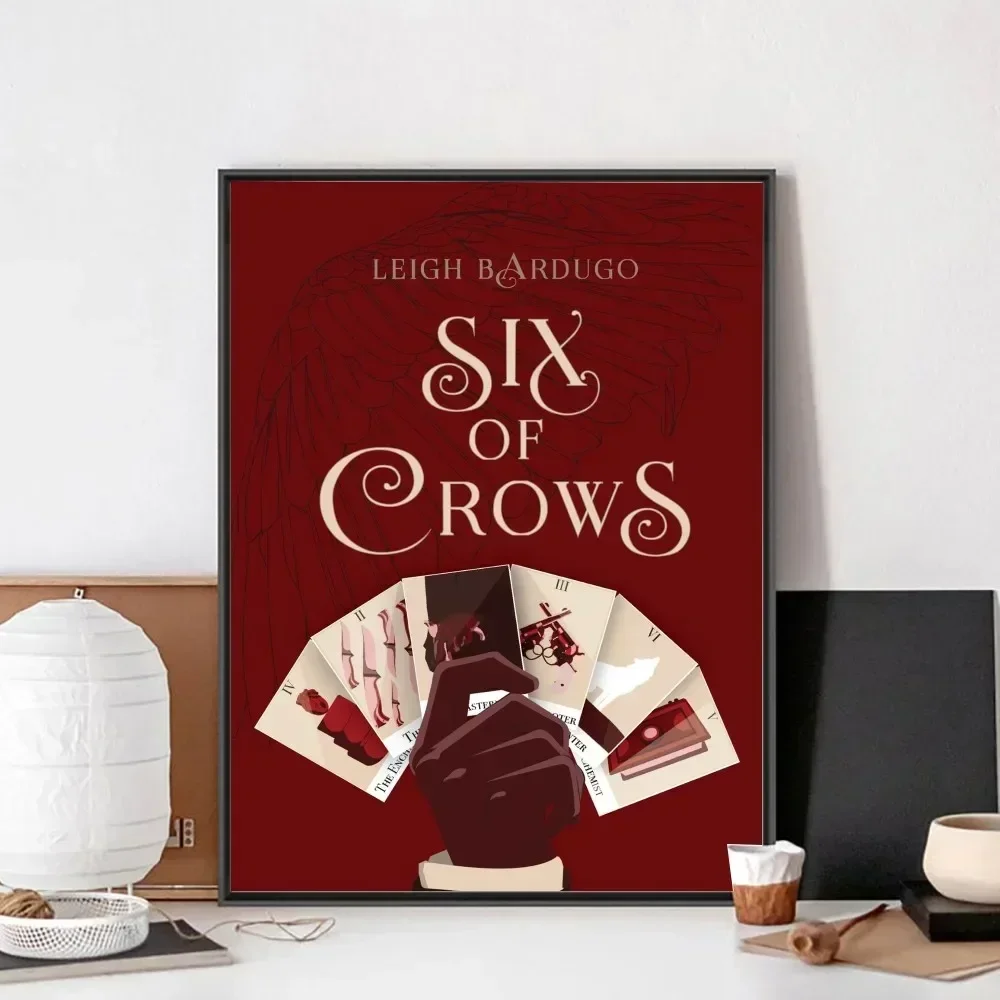 Welcome To Ketterdam Six of Crows Poster Kraft Club Bar Paper Vintage Poster Wall Art Painting Bedroom Study Stickers