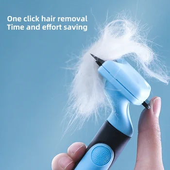 HOOPET 고양이 털 제거 반려동물 고양이 털 감소 특수 클리너, 개 빗, 헤어 브러시, 떠다니는 털 제거