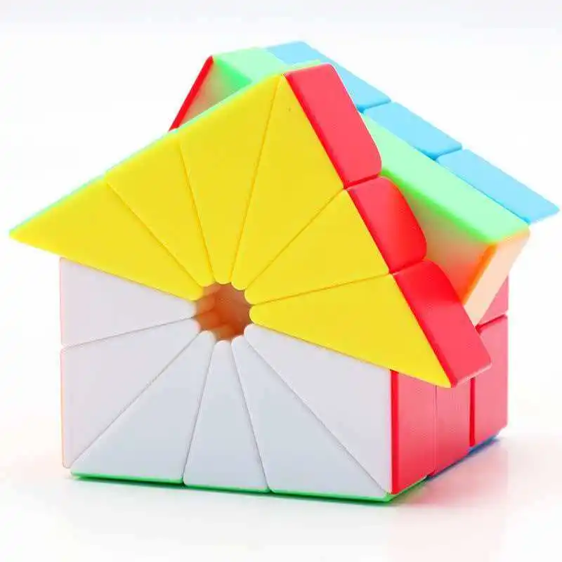 Variety Speed Cube 3x3 Heart Apple Star Polaris SQ1 JinGang Pyramid Skewb Problem Solving Challenging Puzzles Brain Teasers Toys