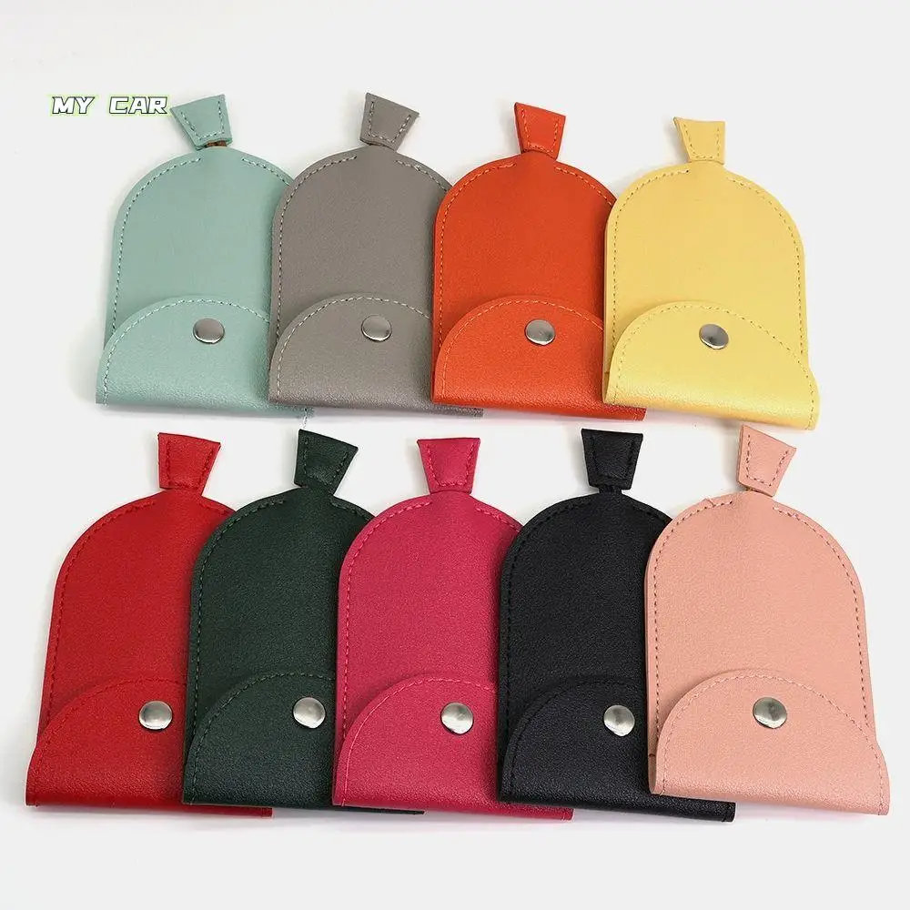 

Multifunctional Large-Capacity Key Case Cover PU Matte Leather High Quality Key Sleeve Protector Cute Keychain Bags Women