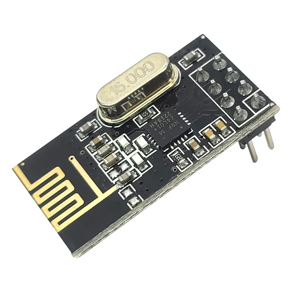 NRF24L01 لوحة تطوير لاسلكية مدمجة ، جهاز إرسال استقبال لاسلكي ، وحدة اتصالات DIP-8 ، Si24R1