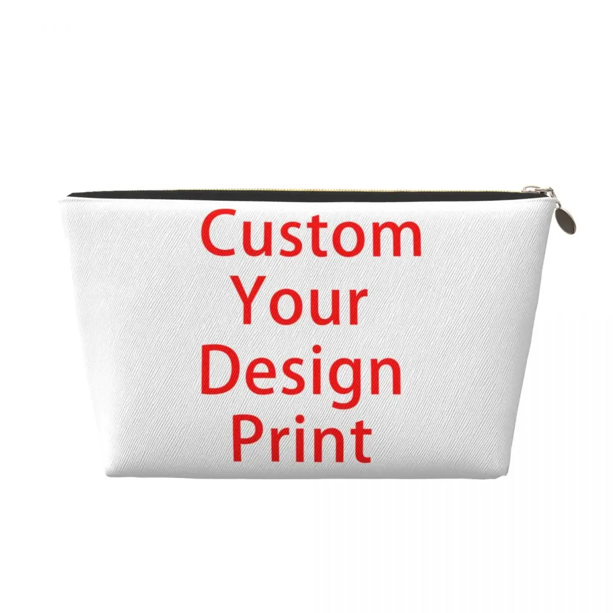 

2025 New Style Custom Your Design Makeup Bag Women Travel Cosmetic Organizer Cute Customized Logo Printed Storage Toiletry