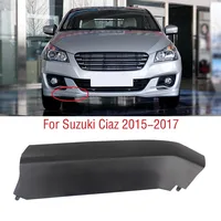 Para Suzuki Ciaz 2015 2016 2017 cubierta de gancho de remolque de parachoques delantero de coche tapa de ojo de transporte de remolque sin pintar