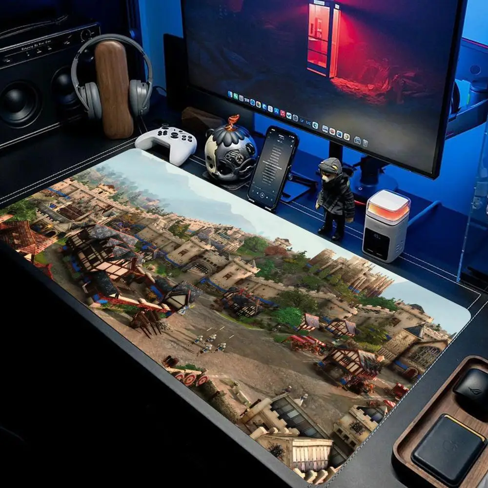Gaming Mouse Pad 90x40cm Heroes of Might and Magic 3 Computer Keyboard Deskmat Office Accessories Desk Mat Carpet Xxl Mousepad