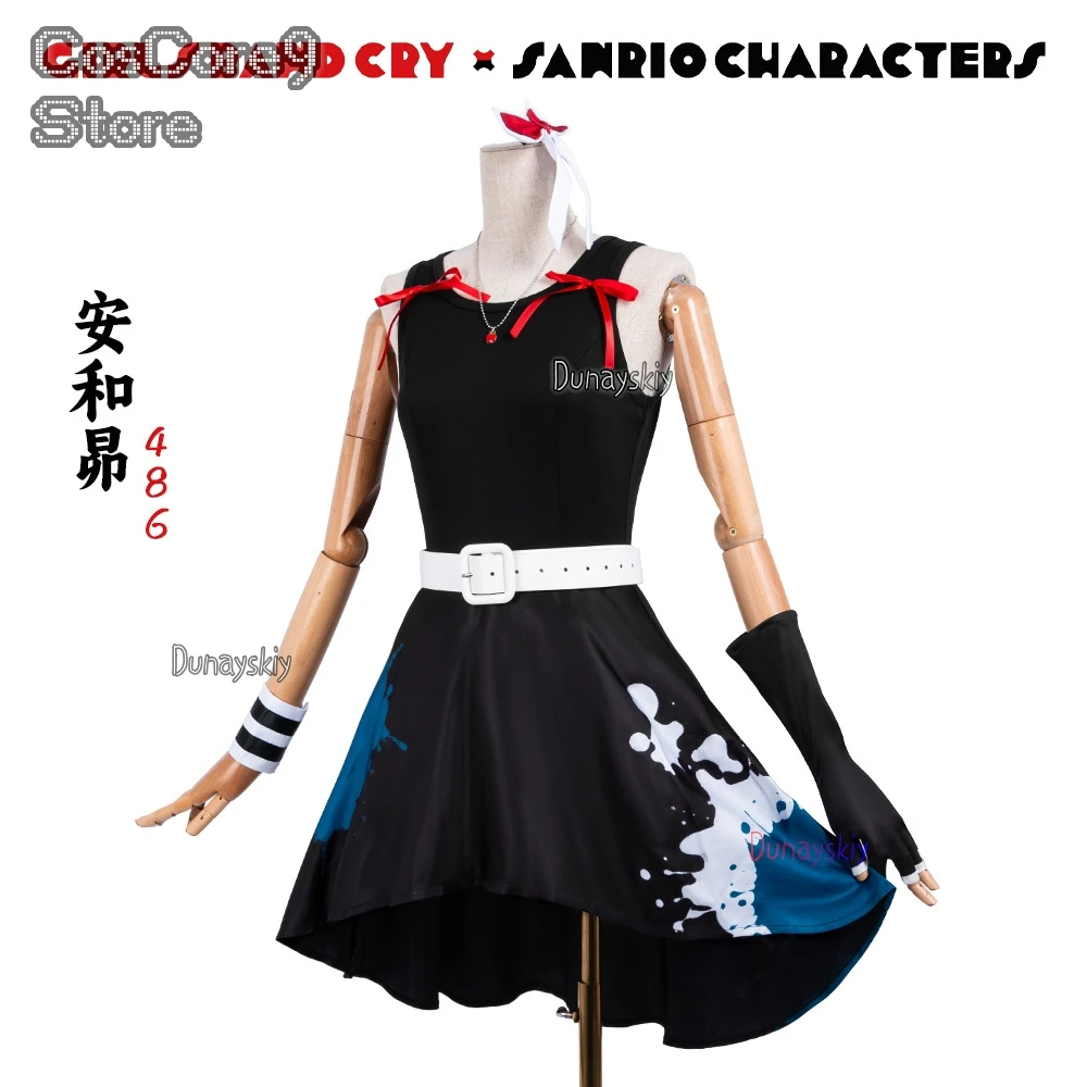 Subaru Awa Cosplay 코스프레 Black  - đánh giá và giá Anime Cosplay Girl With Black Hair