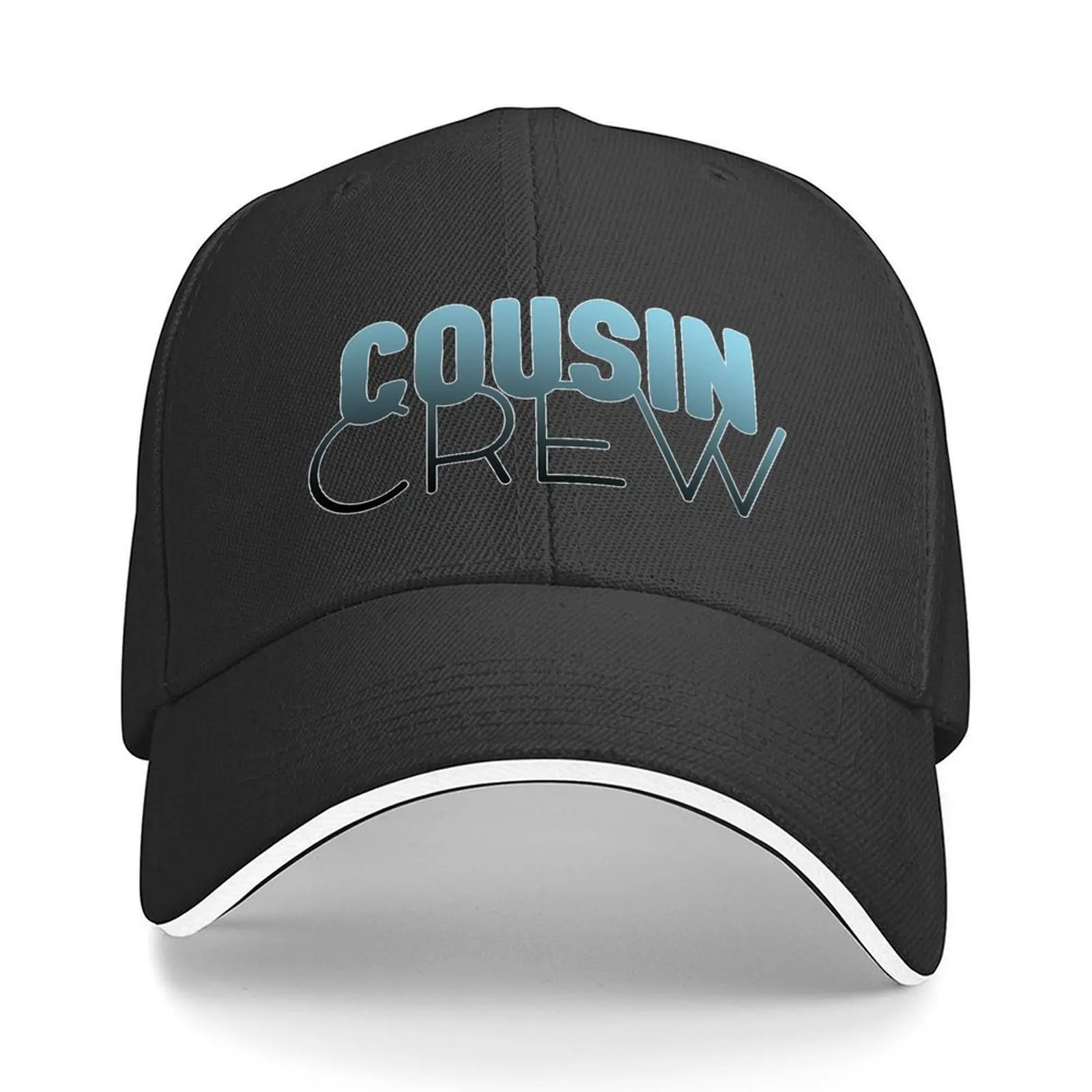 

Cousin Crew blue - cousins make best friends - love squad team typography in blue Baseball Cap