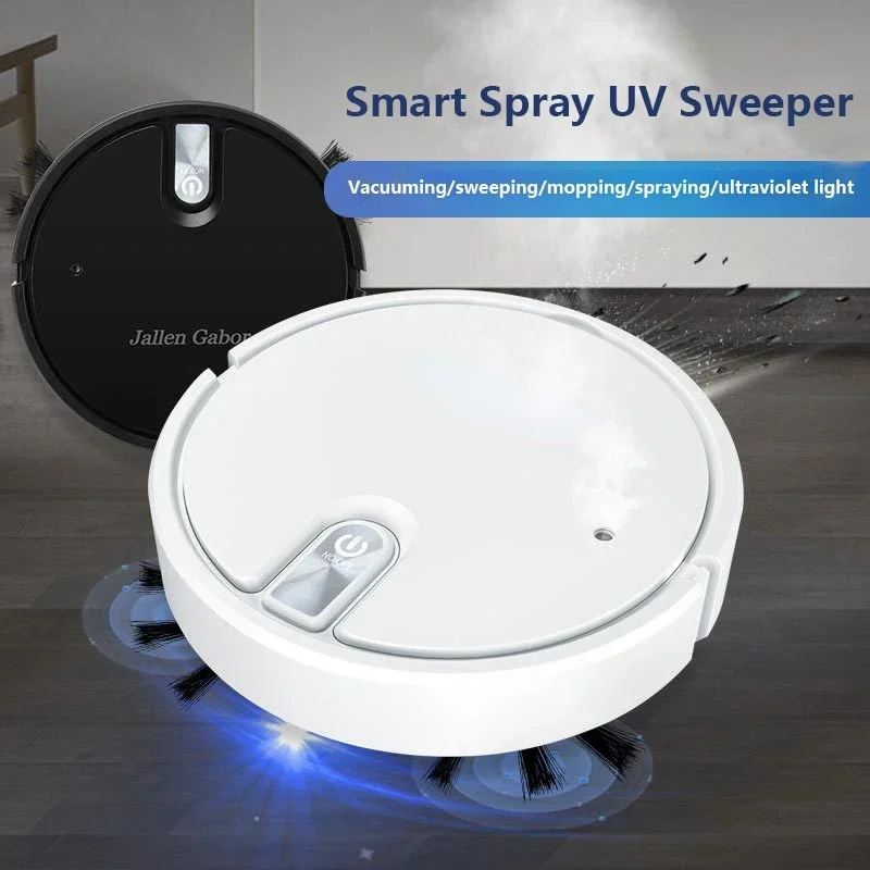 Wireless intelligent sweeping robot with five in one multifunctional vacuum cleaner and ultra quiet vacuum mop