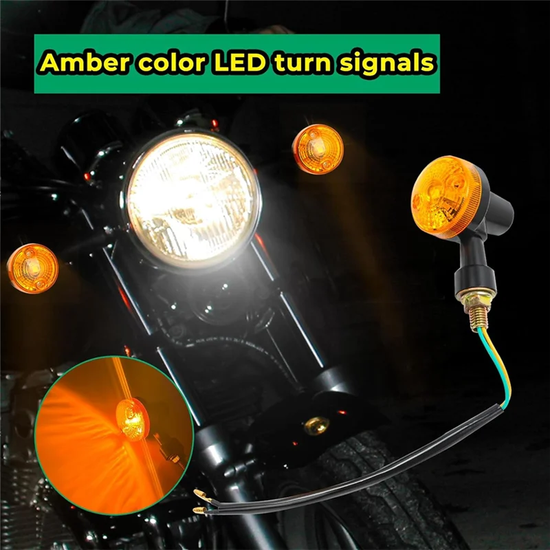 

Motorcycle Turn Signals Light Kit Indicator Wiring Harness Kit Motorcycle Turn Signal Light Horn Flash Kit