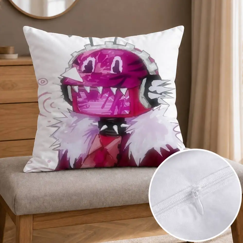 Funny V-Veeronica Fanart Double-sided Printed Square Decorative Cushion Cover for Sofa Living Room Home Decor