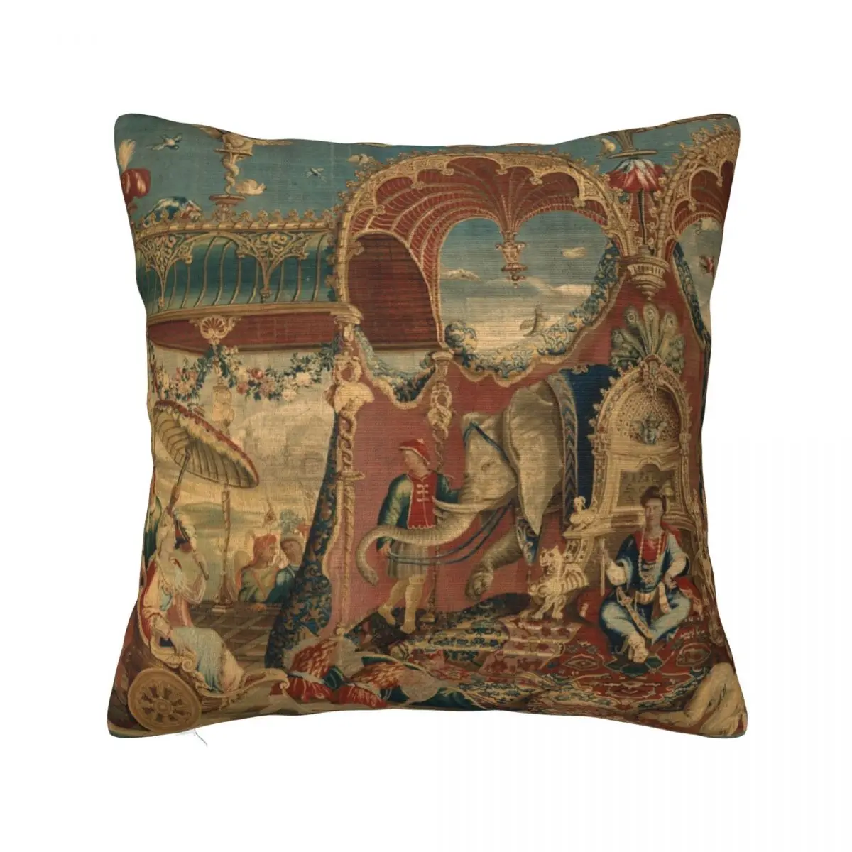 

Винтажная наволочка Aubusson, наволочка для подушки, украшение, французская антикварная старинная Европа, Подушка Чехол, наволочка для дома, оптовая продажа, 40*40 см