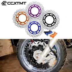 Motorcycle 320MM Front Brake Disc Rotors Brake Caliper Adaptor Bracket For KTM XC XCF XCW SX SXF EXC EXCF Six Days 125-500
