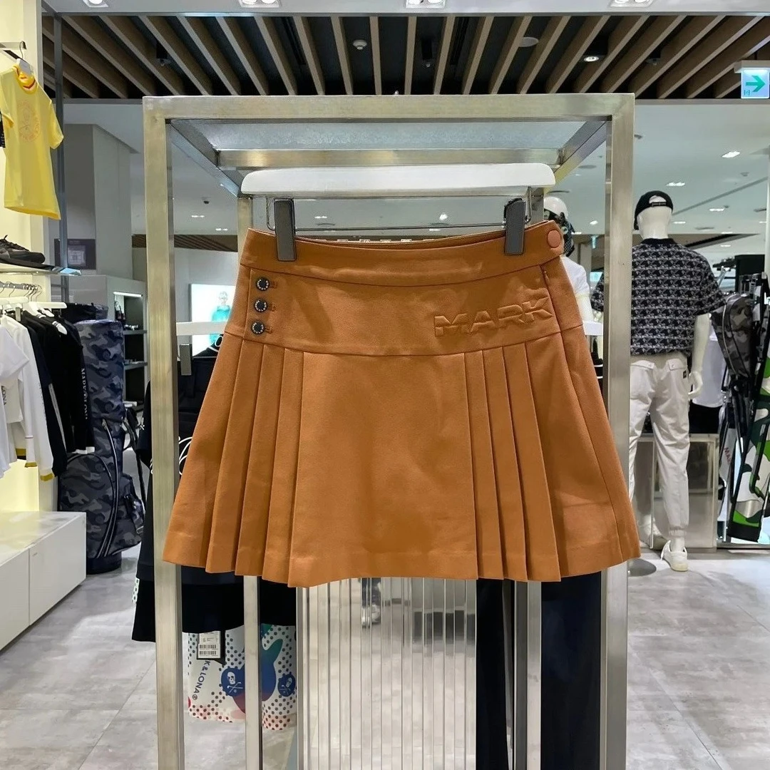 Women's Golf Pleated Skirt 2026 New Korean Style Fashion Comfortable Breathable Stretch Quick-Dry Sporty Casual Soft Daily