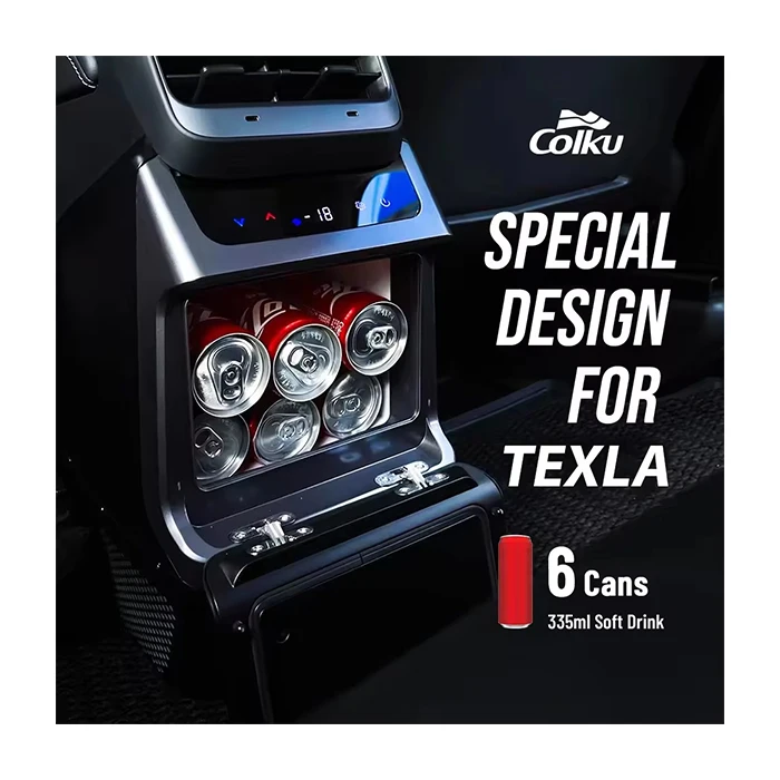 

DC Compressor Mini Car Rear Seat Refrigerator Refrigerator Hot and Cold Function Car Refrigerator Tesia My-5 Special