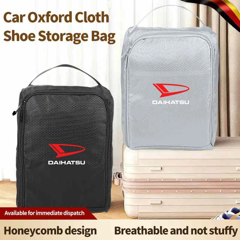 Car Sneaker Bag Shoes Case Gym Shoes Pouch Sports Shoes Box Interior For Daihatsu Terios Sirion Mira Materia Rocky YRV Feroza Ch