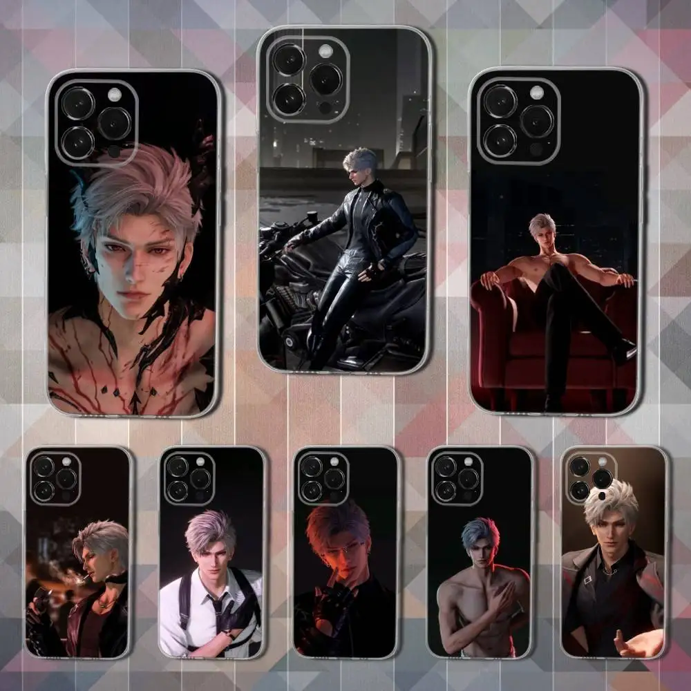 

Hot L-Love And D-Deepspace For iPhone 12,Mini,16,X,13,XR,15,Pro,17,Plus,11,Max,14,SE,XS,Transparent Soft Cover Case