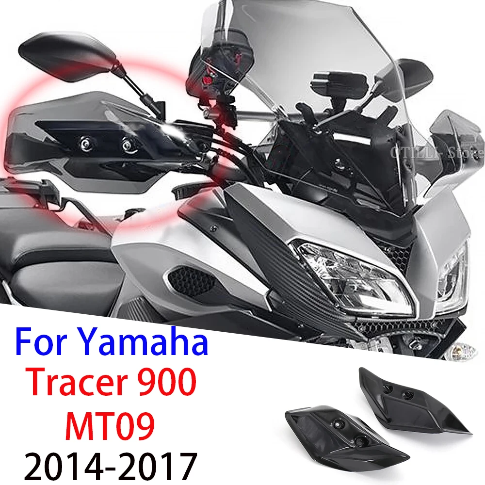 

For Yamaha MT09 MT 09 Tracer 900 2014 - 2017 Motorcycle Accessories Handguard Shield Hand Guard Extension Protector Windshield