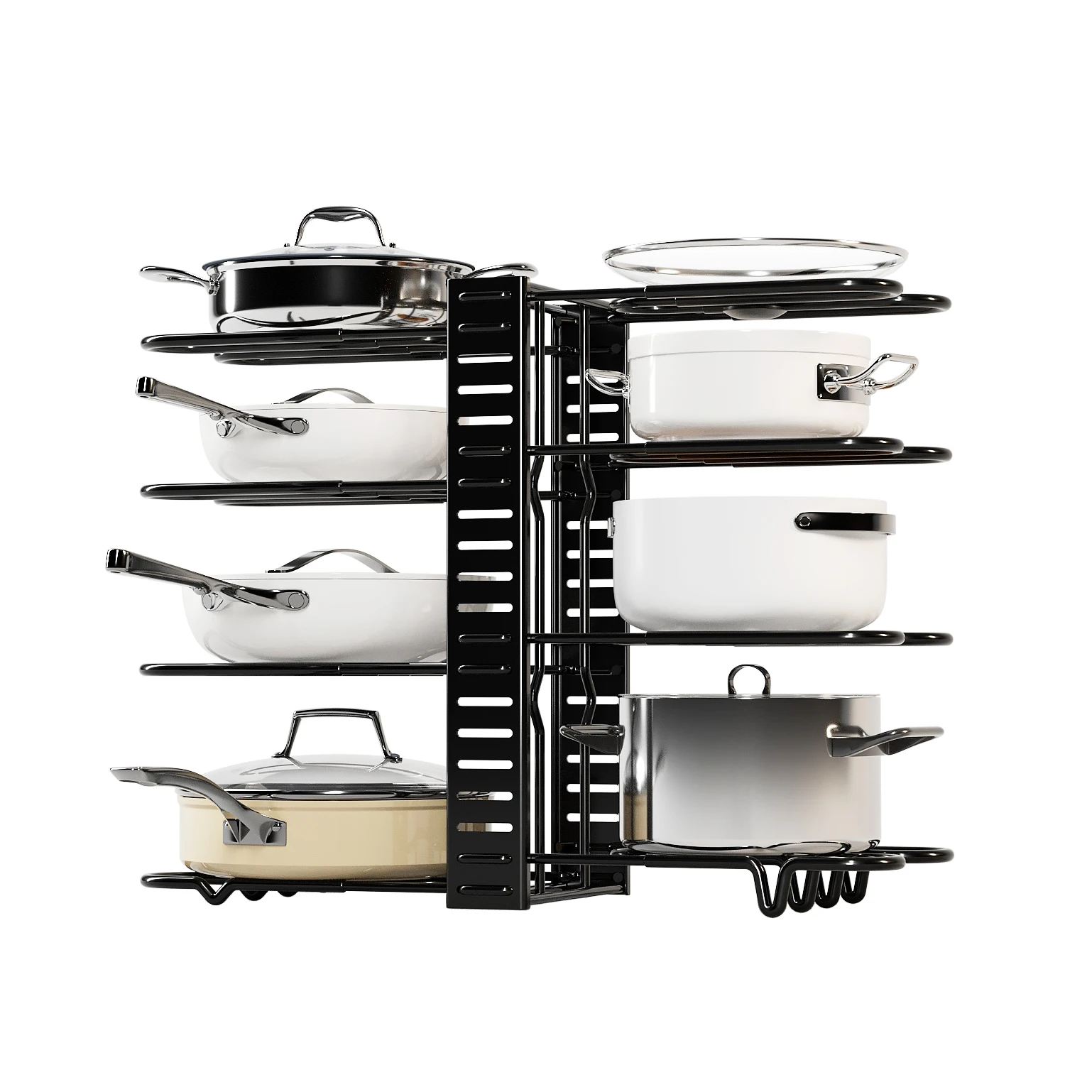 New Trend Very Good Price Wholesale Popular Pots and Pans Storage Rack