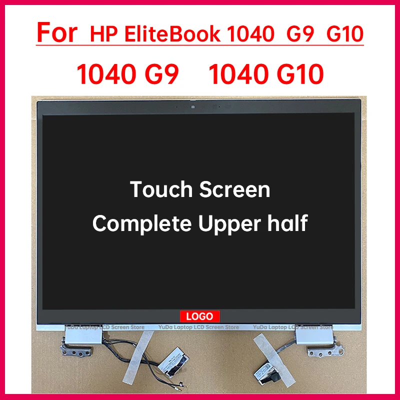 14 Inch Laptop LCD Touch Screen For HP EliteBook 1040 G9 1040 G10 Assembly Replacement Display Complete Upper half 1920x1080