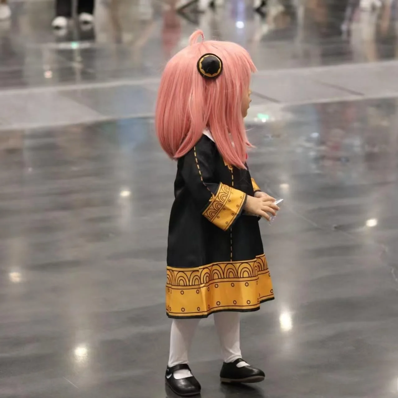 Fantasia de Cosplay Anya Espiã para Crianças e Meninas, Estilo Anime Fofo, para Exibição, Jogo de RPG e Festa, Usada