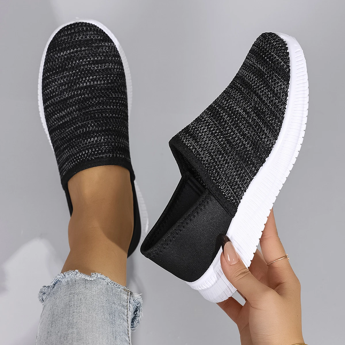 

Women's summer breathable mesh flat shoes women's shoes casual sneakers shoes, clearance free shipping
