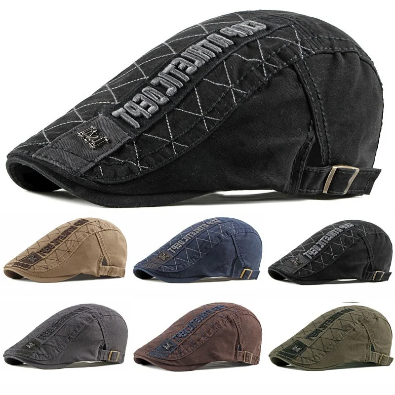 Outdoor Hat Sunshade Adjustable Beret Cap