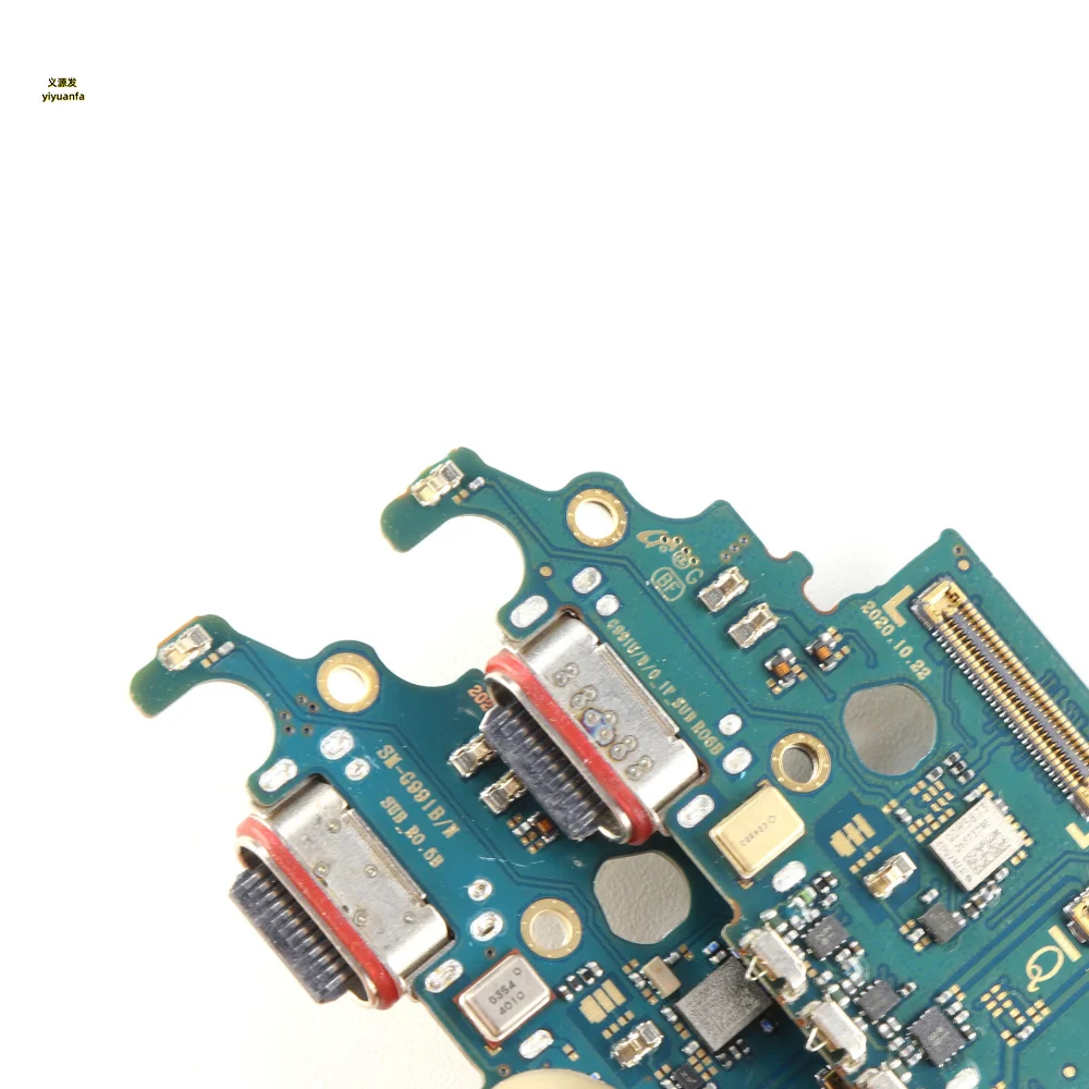 25W USB Charging Port Board For Samsung Galaxy S21 SM-G991B/DS G991U G991N G991 Fast Charger Motherboard Connect SUB Flex Cable