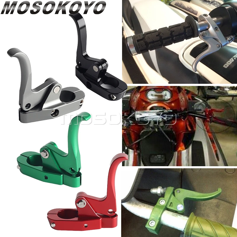 Watercraft Motorcycle Finger Throttle Lever For SeaDoo Super-Jet-Ski WaveRunner 440 550 650 For Yamaha SUPERJET WAVEBLASTER GTX