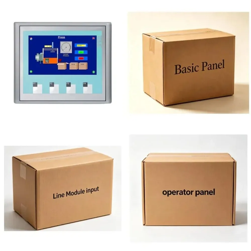 Ready to ship PLC basic touch operation panel 6AV6648-0BC11-3AX0