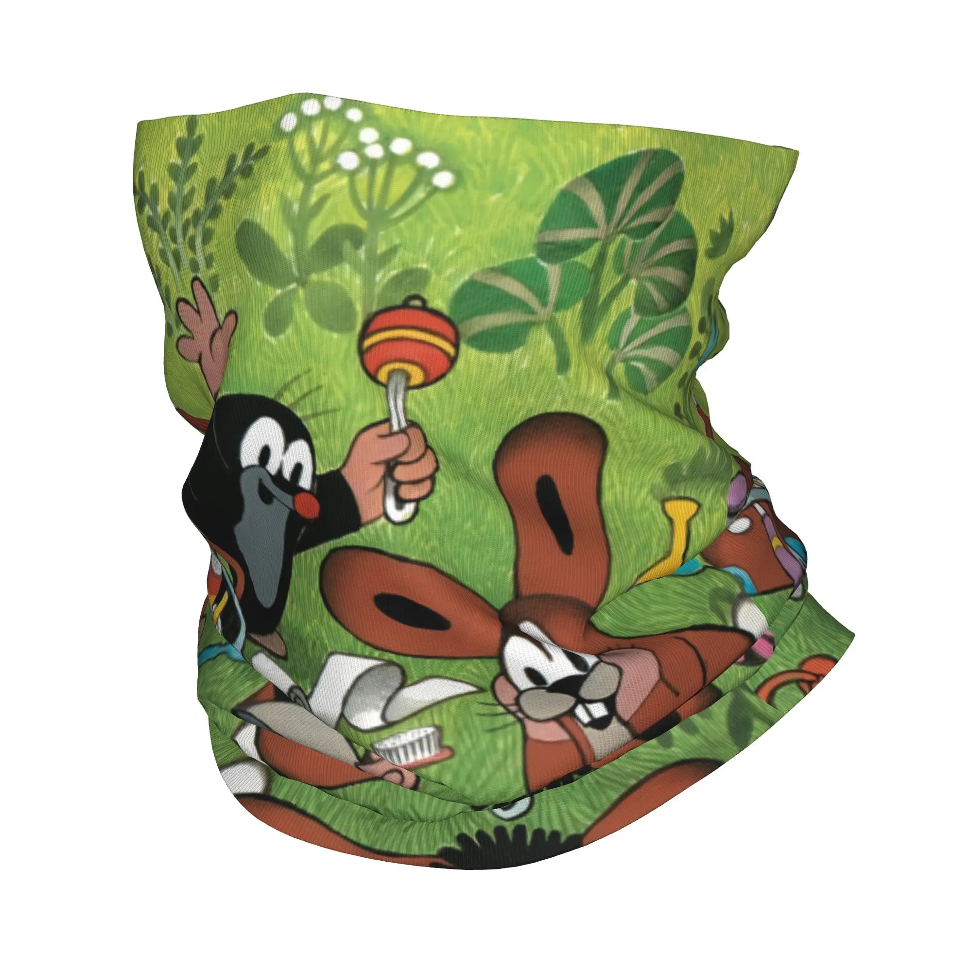 

Классическая бандана K-Krteks M-Moles на заказ, зимняя теплая повязка на шею, мужской ветрозащитный шарф для лица для лыжных комиксов, повязка на голову