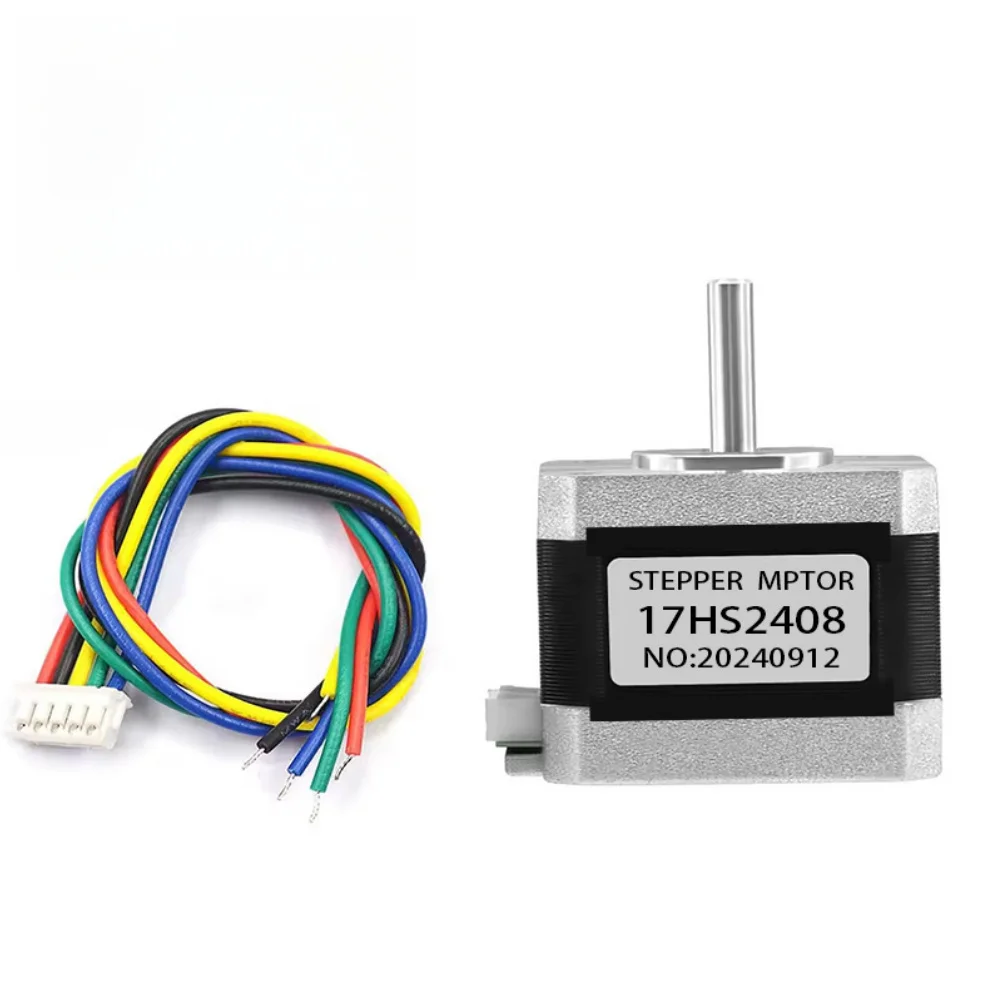 17HS2408 42mm Stepper Motor 1.8 Degree Step Angle 12 N.m Holding Torque Compatible with For 3D Printers and CNC Systems