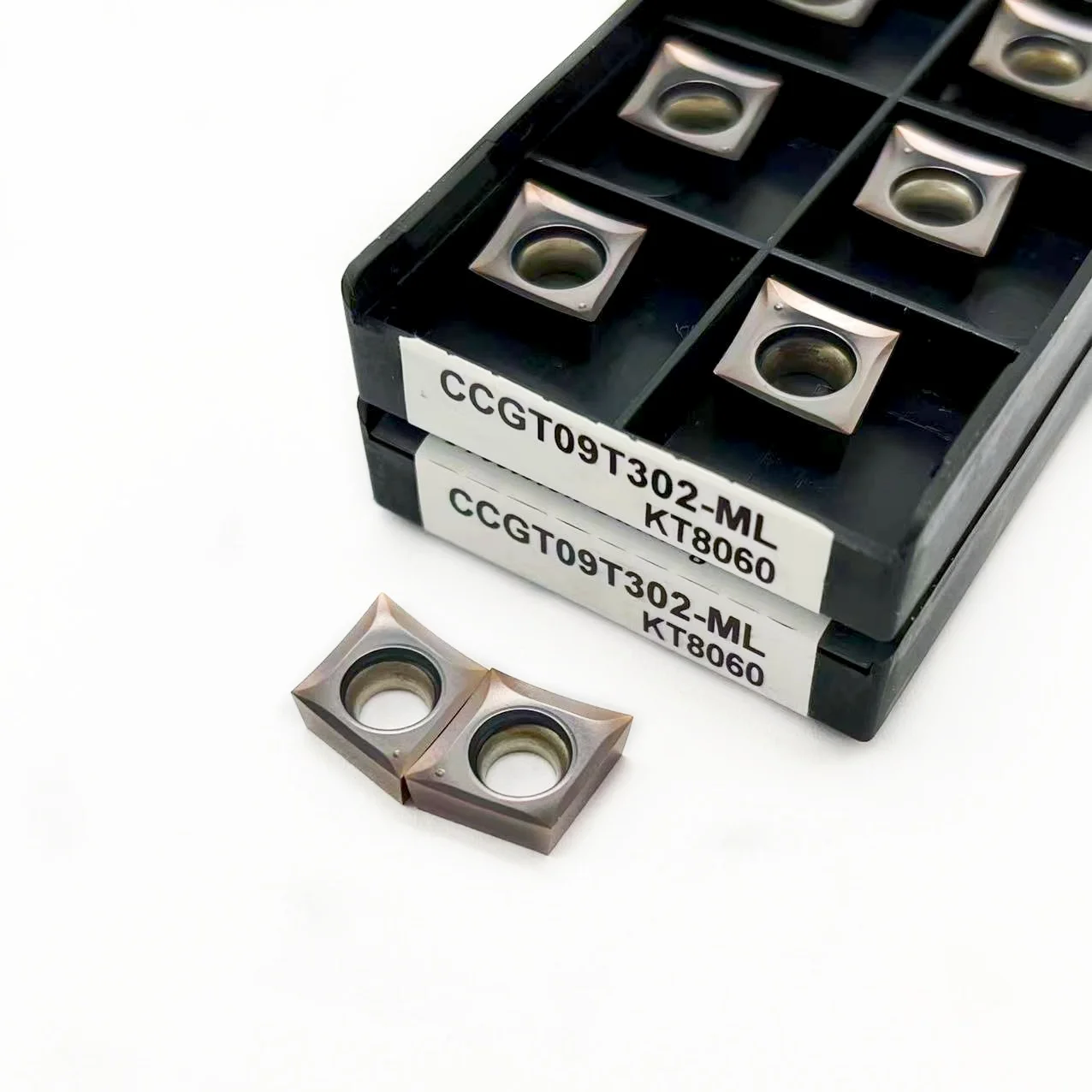 قاطع مخرطة CNC مع إدراج كربيد ، CCGT09T301 ، CCGT09T302 ، CCGT09T304 ، KT8060 ، CCGT09T301 ، CCGT09T304 ، أداة تحويل ، CCGT ، جودة عالية