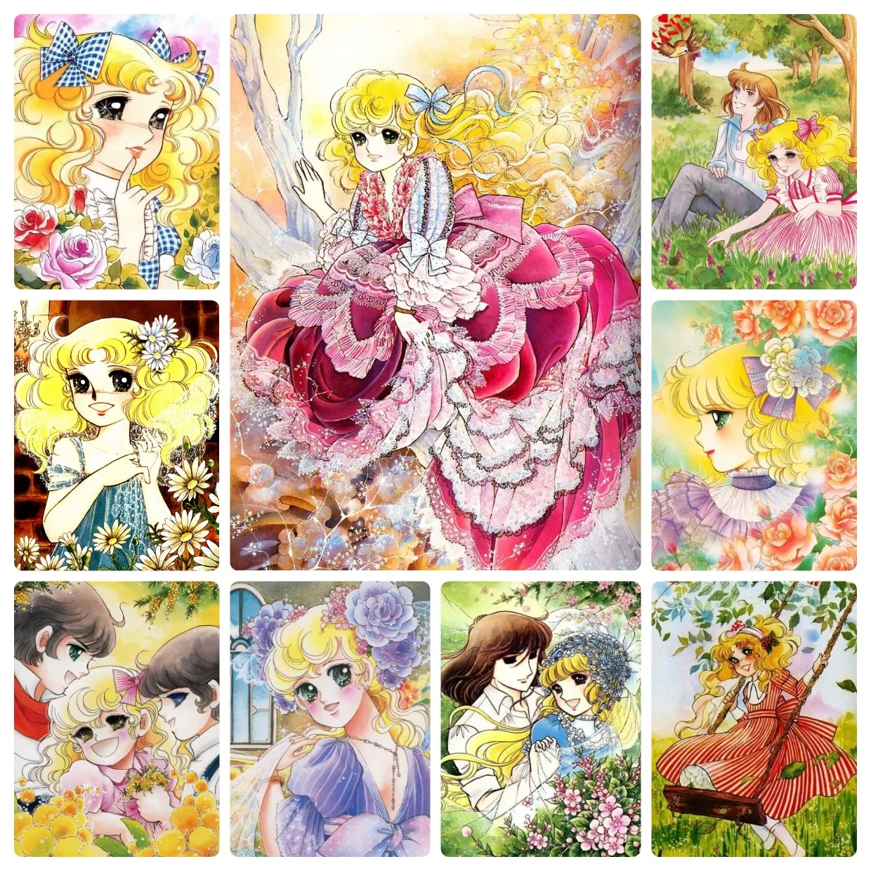Japanese Anime New Candy Candy Jigsaw Puzzles 500/1000/1200/2000PCS Handmade Art Exquisite Home Decor Gift No Frame