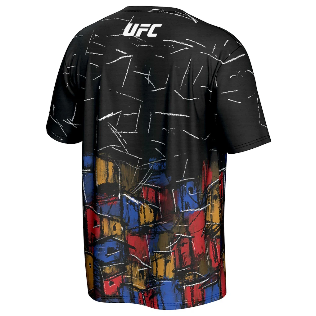 UFC أعلى الملاكم تشارلز أوليفيرا قميص الرجال النساء فضفاضة تنفس مريحة سترة رياضية علوية القتال المصارعة Jujutsu قصيرة الأكمام المحملة