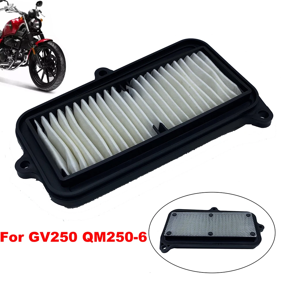 For Hyosung GV 250 GV250 QM250-6 Motorcycle Replacement Engine Air Filter Cleaner Motorbike Air Intake Filter Element