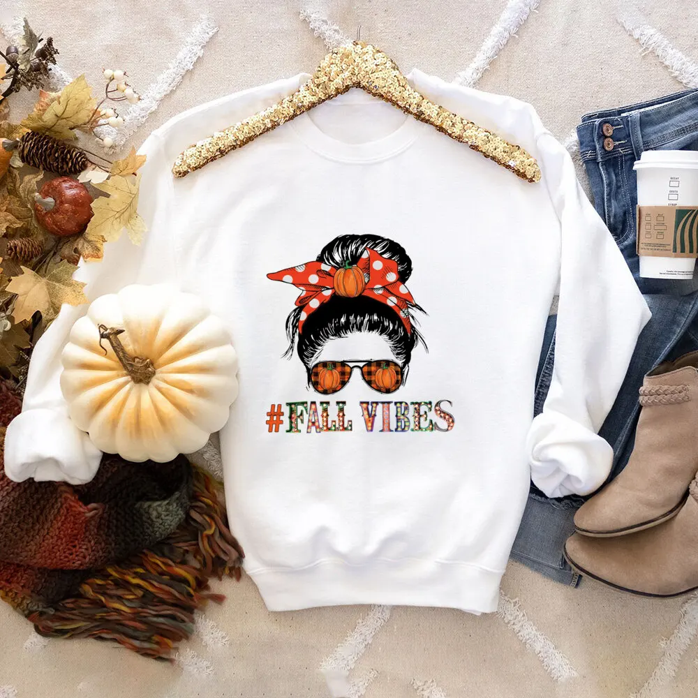 Just A Girl Who Loves Fall Sweatshirt Women Fall Sweatshirt Clothes Pumpkin Spice Autumn Hoodies Thanksgiving Gift