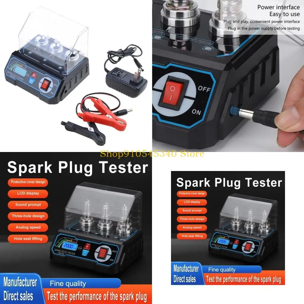 

U2JA Удобный для пользователя диагностический инструмент для проверки свечей зажигания с несколькими настройками напряжения