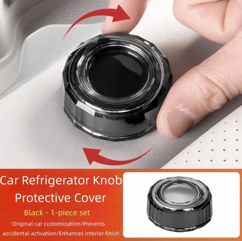 Fit for BYD Leopard 7 Titanium 7 Modified Refrigerator Knob Anti-accidental Touch Cover Car Refrigerator Knob Protective Cover