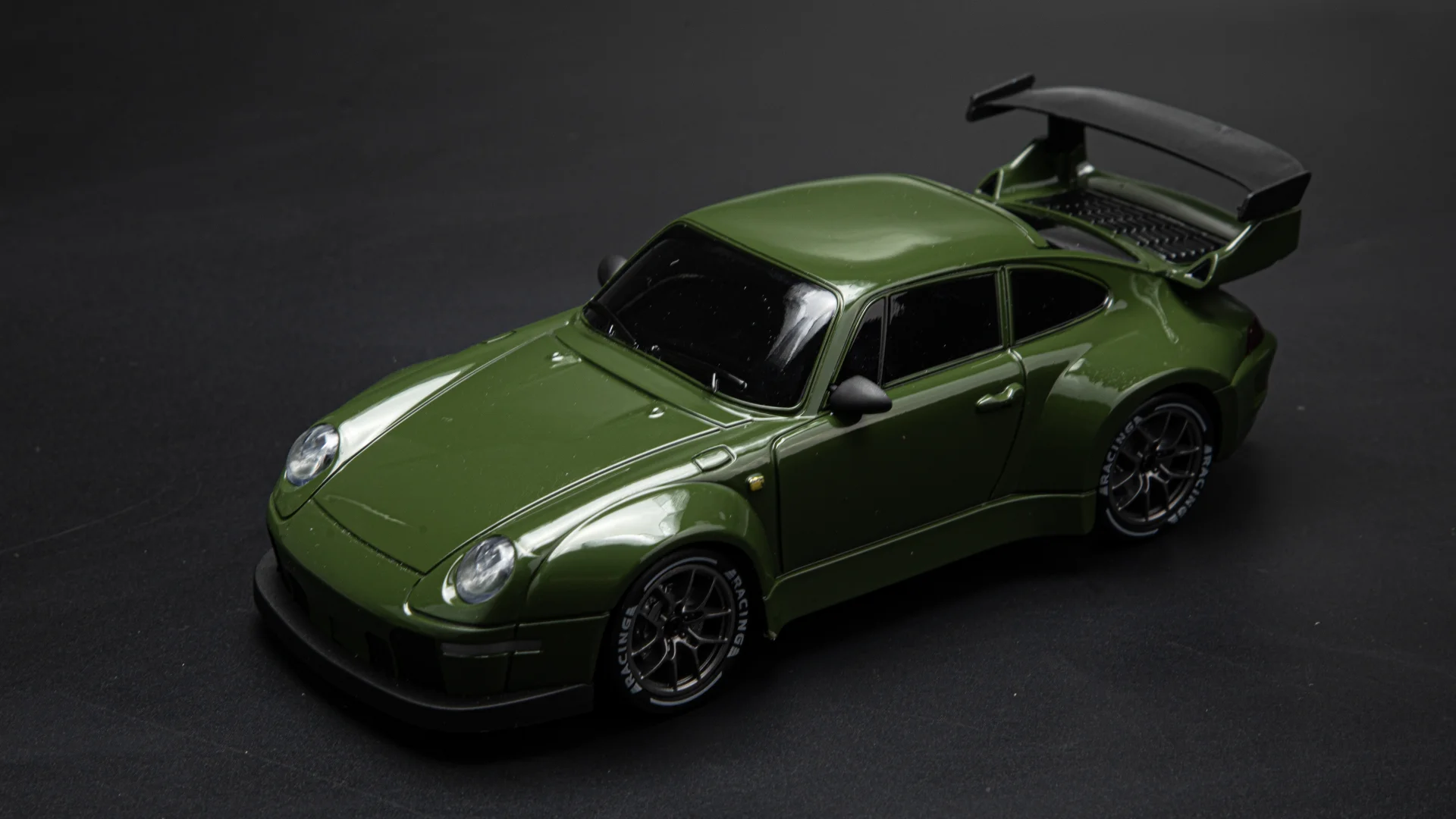 Simuliertes Gtr-Modell, Sportwagen, Luftwaffe, Grau, volles Maßstab, ferngesteuertes Rc-Auto, fortschrittliches Hochgeschwindigkeits-Drift-Auto, Spielzeugauto für Kinder
