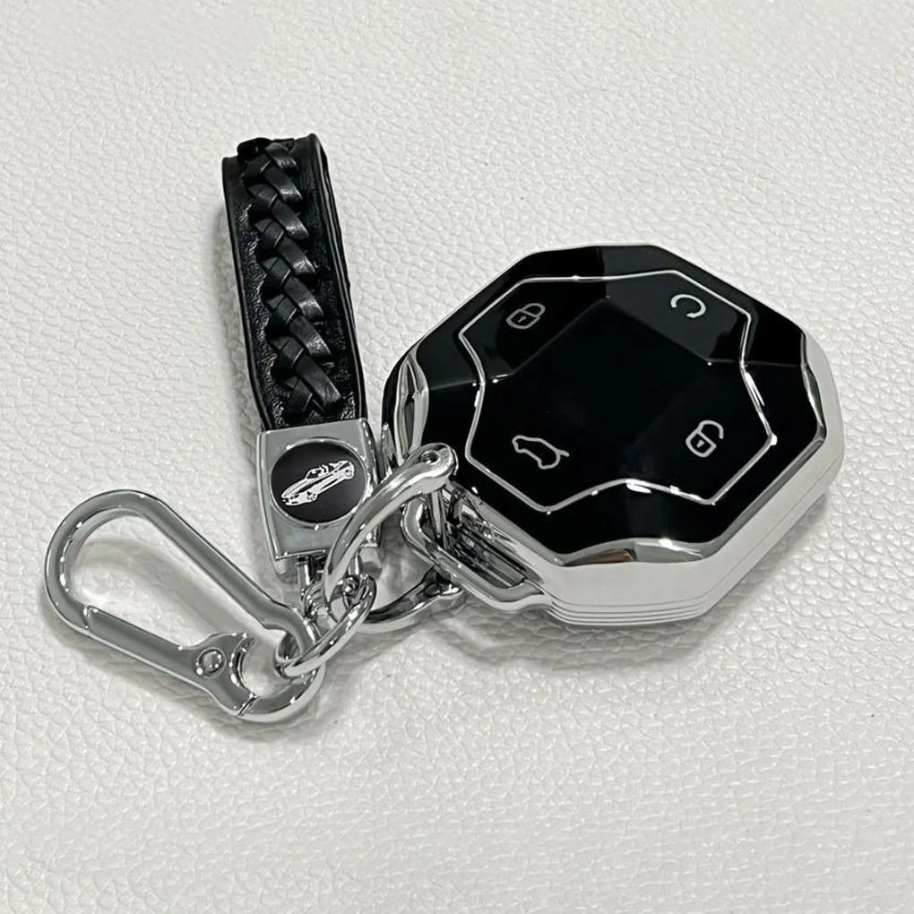 For Chery Jetour T2 Traveler T-1 T-X Pro 2023 2024 Car Key Case Remote Cover Bag Shell Keychain Holder Fob Interior Accessories