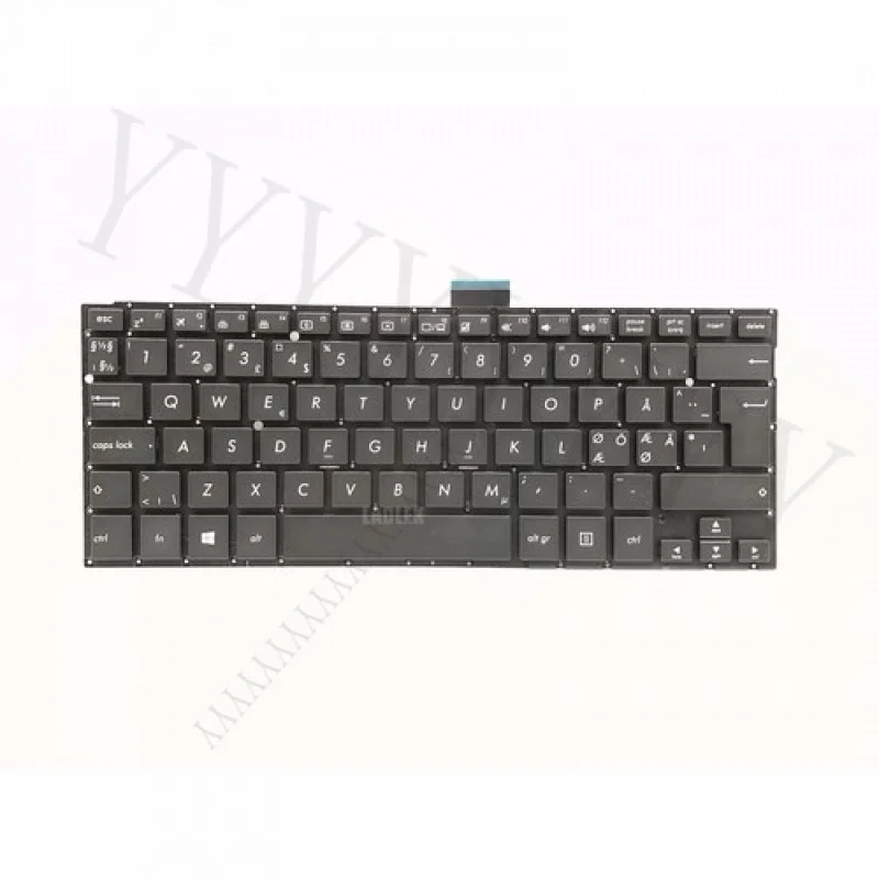 

QNordic Backlit keyboard for Asus TP301UA/TP301UJ/Q303UA no backlit sheet