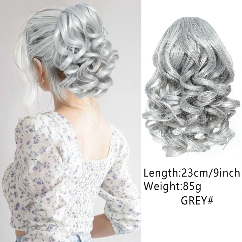 Synthetic 9-Inch Short Drawstring Ponytail for Women