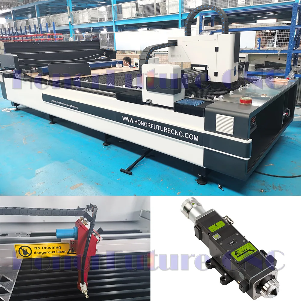 Most Cost-Effective Fiber And CO2 Dual-Use 2 In1 Laser Cutting Machine With Double Gantry 1530