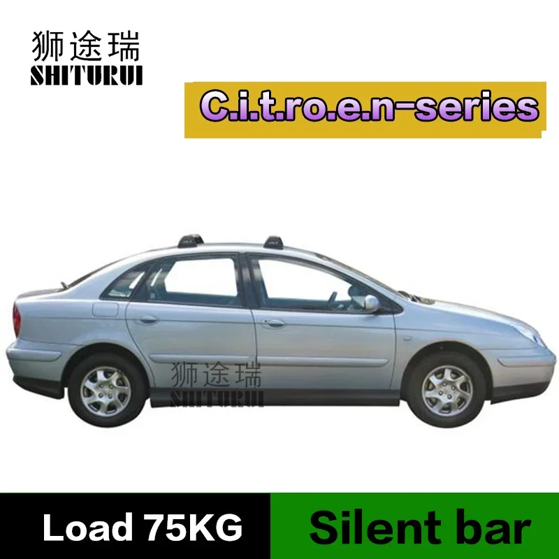 

SHITURUI For Citroen C4 Picasso C5 DS5 Caliber Xsara Picasso ultra quiet truck roof bar car special aluminum alloy belt lock