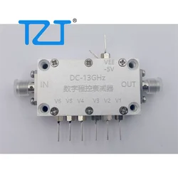 TZT DC-13G Positive Voltage Version Ultra-wide Band Digital Programmable RF Attenuator with SMA Female Connector