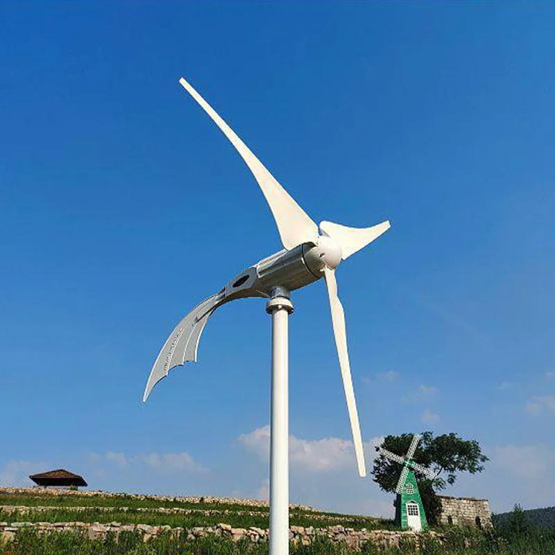  Small Windmill Wind AC Generator  Noiseless Quiet Lightweight Factory Direct Sales Electric Generator for Home Ready-to-use