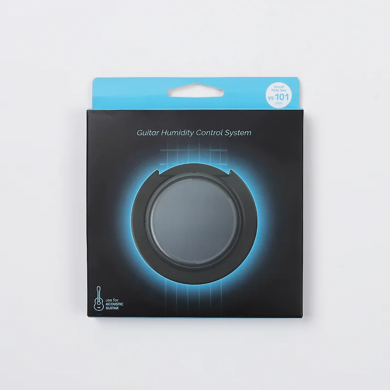 Acoustic Guitar Sound Hole Cover Humidifier Moisture Reservoir Dehumidifier Built-in Sponge Rubber Anti-drying-panel Cracking