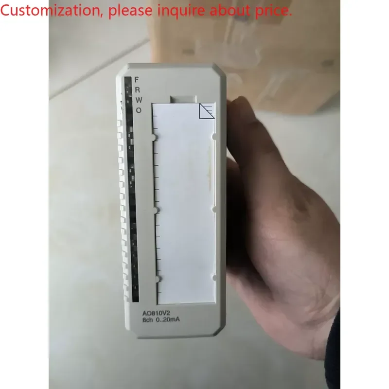 Hot sale Analog output module AO810V2, the fineness of the new function package.